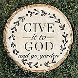 Roman Gifts 11 inch Give it to God Garden Stone