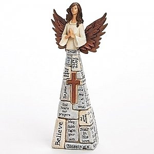 Roman Giftware 10 inch Crossword Angel Statue