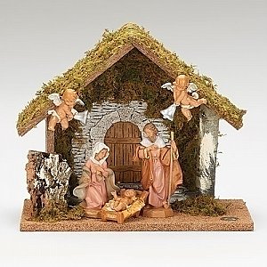 Fontanini Nativity 5 inch 5 Figure Wedding Creche