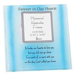 Roman Gifts Memorial Verse Glass Picture Frame